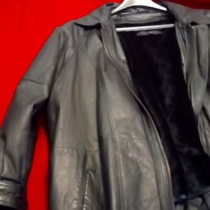 Full length Leather jacket